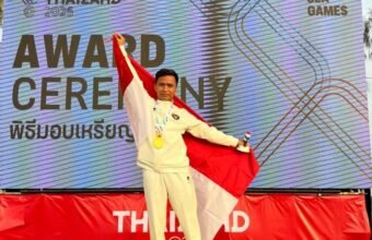 Indra Hadinata membuktikan mimpi masa kecil bisa berbuah emas untuk Indonesia.