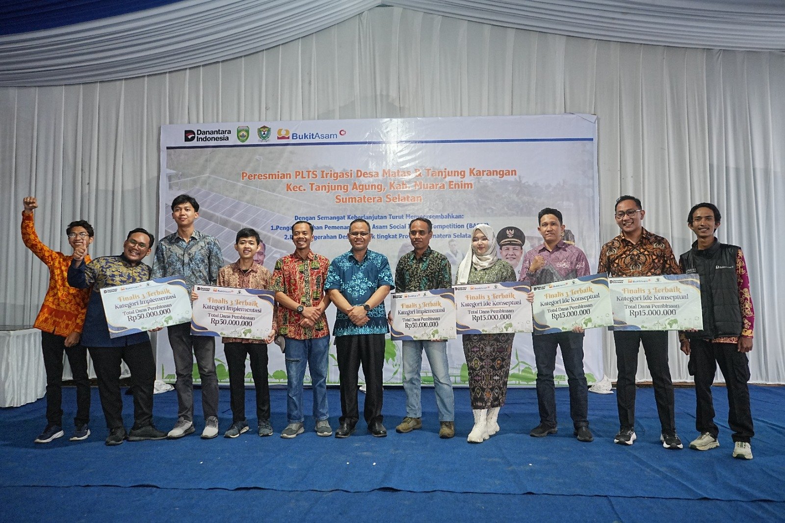 Perkuat Ketahanan Pangan, PTBA Hadirkan Dua PLTS Irigasi untuk Petani Muara Enim Perkuat Ketahanan Pangan, PTBA Hadirkan Dua PLTS Irigasi untuk Petani Muara Enim.