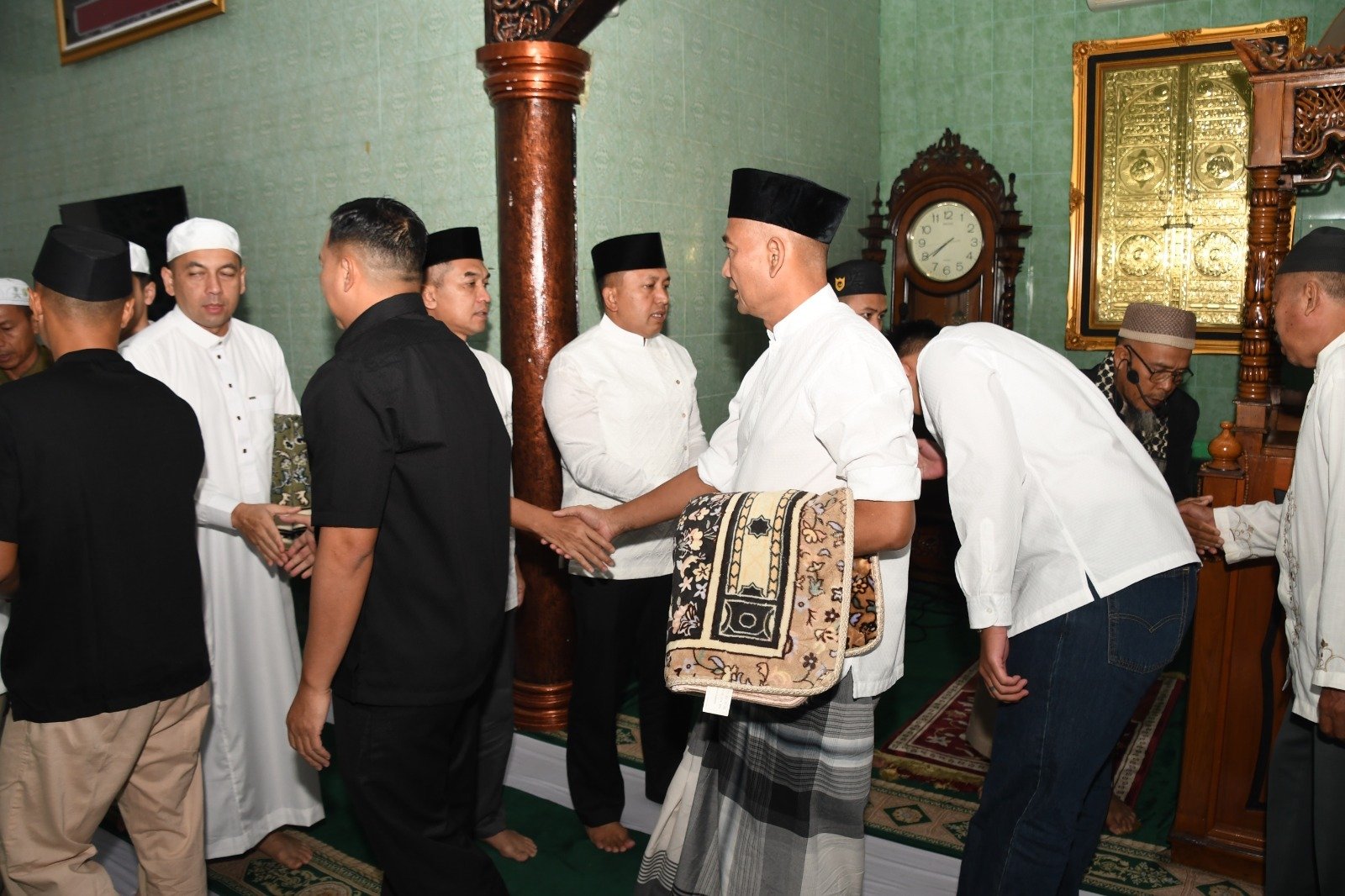 Perkuat Soliditas dan Kebersamaan, Korem 044/Gapo Gelar Salat Idulfitri 1447 H