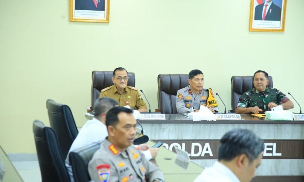 Sumsel Siaga Penuh, Sekda Edward Candra Hadiri Rakor Lintas Sektor Persiapan Mudik Idulfitri 1447 H Sumsel Siaga Penuh, Sekda Edward Candra Hadiri Rakor Lintas Sektor Persiapan Mudik Idulfitri 1447 H