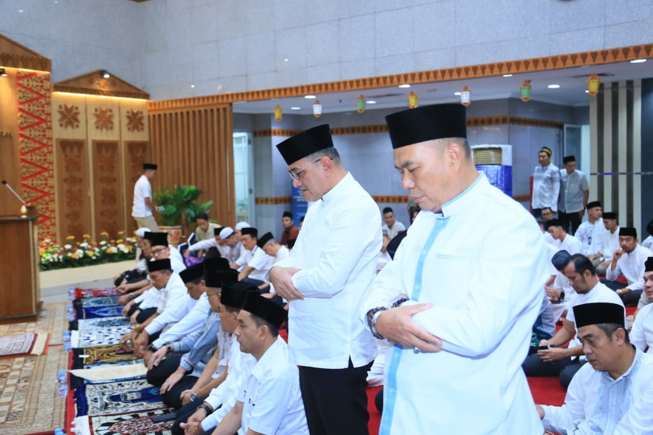 Safari Ramadan di Kantor Bank Indonesia Palembang, Sekda Edward Candra Sebut Inflasi di Sumsel Naik