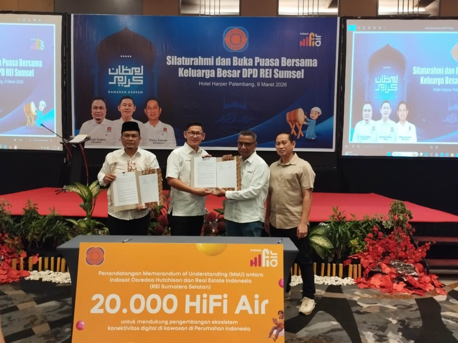 REI Sumsel Catat Serapan FLPP 16.500 Unit, Perkuat Kolaborasi Digital dengan Indosat REI Sumsel Catat Serapan FLPP 16.500 Unit, Perkuat Kolaborasi Digital dengan Indosat