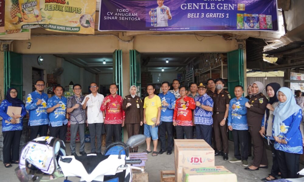 Pastikan Stok Aman Jelang Lebaran, TPID OKI Sidak Agen Sembako di Pasar Kayuagung Pastikan Stok Aman Jelang Lebaran, TPID OKI Sidak Agen Sembako di Pasar Kayuagung