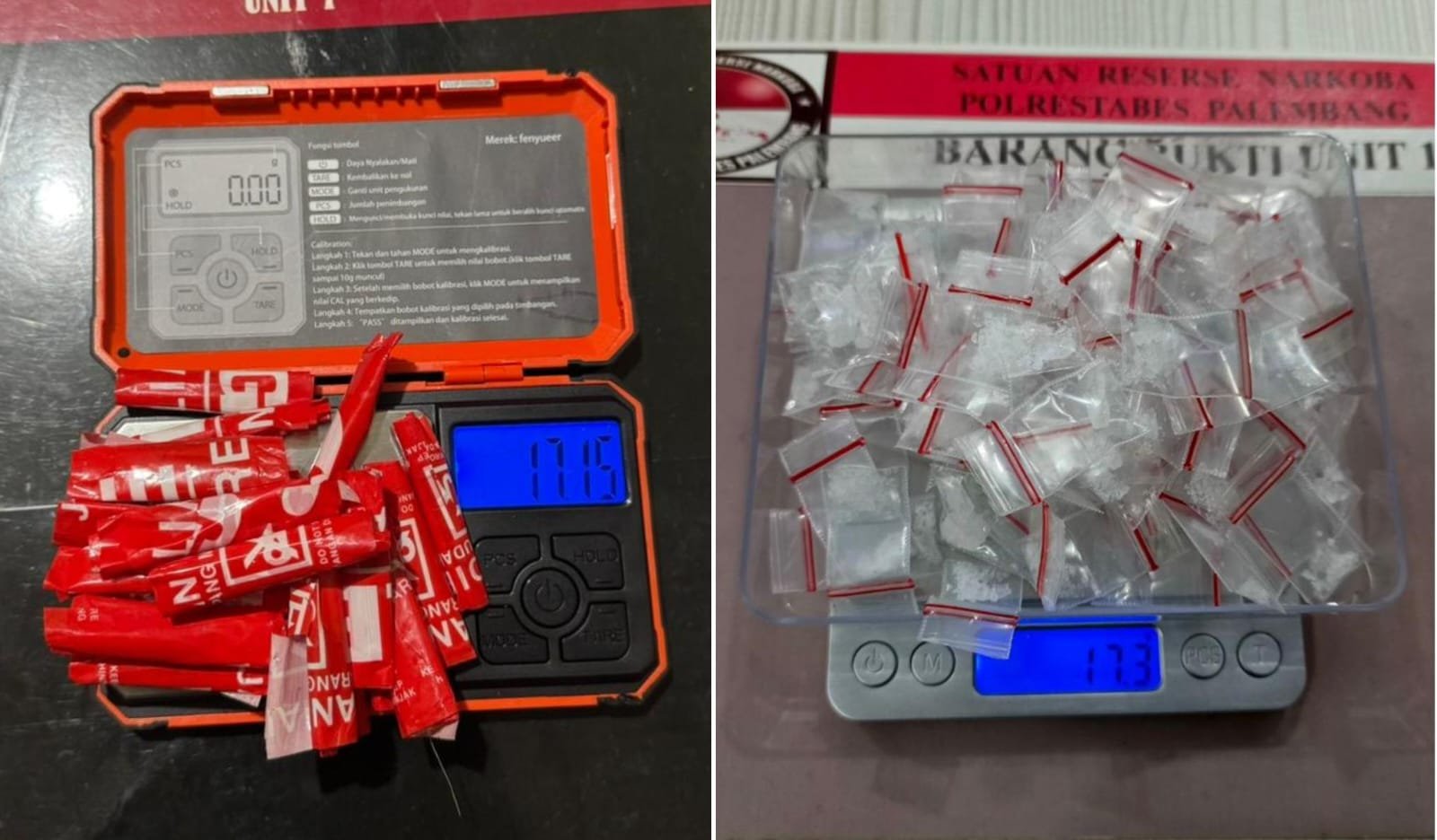 Sabu dan Ganja Sintetis Beredar di Palembang, Polisi Bekuk IRT hingga Pelajar Sabu dan Ganja Sintetis Beredar di Palembang, Polisi Bekuk IRT hingga Pelajar