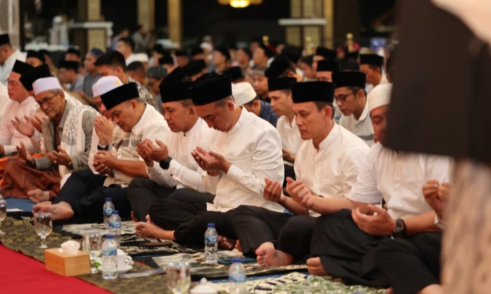 Kapolda Sumsel Bersama Gubernur dan Pangdam Konsolidasikan Pengamanan Lebaran