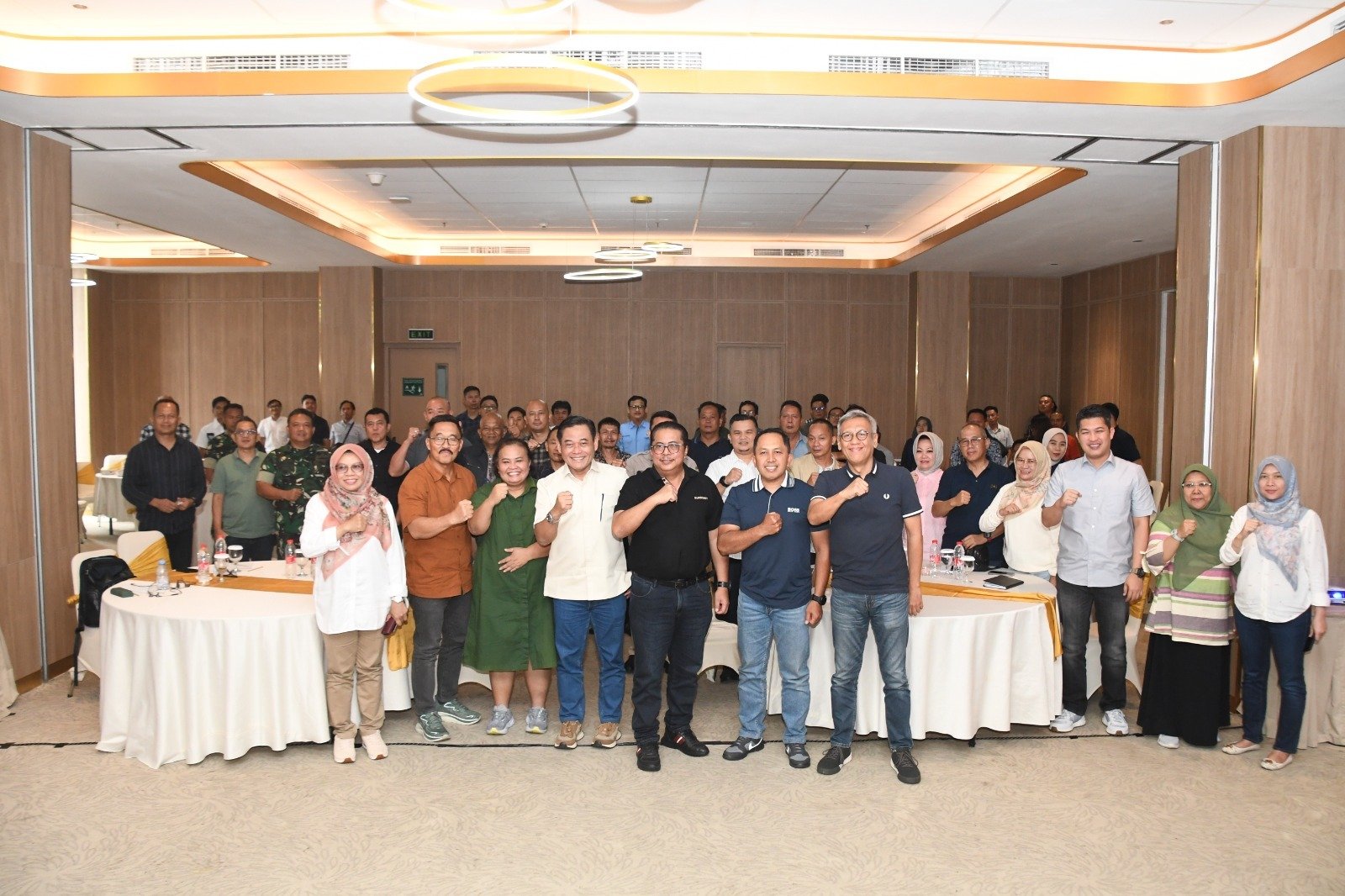 Percepat Program Ketahanan Pangan, Danrem 044/Gapo Hadiri Rakor Cetak Sawah