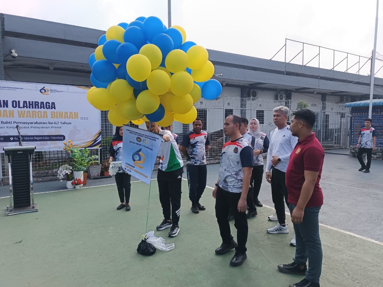 Semarakan Hari Bhakti Pemasyarakatan ke-62, Rutan Palembang Gelar Pekan Olahraga dan Seni 2026