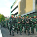 Tingkatkan Kedisiplinan Prajurit, Kodam II/Sriwijaya Gelar Upacara Bendera Mingguan