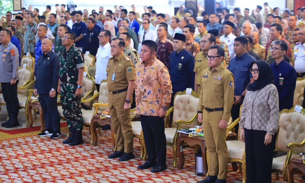 Gubernur Herman Deru Tegaskan Komitmen Selaraskan Perencanaan Pembangunan Pusat dan Daerah Gubernur Herman Deru Tegaskan Komitmen Selaraskan Perencanaan Pembangunan Pusat dan Daerah
