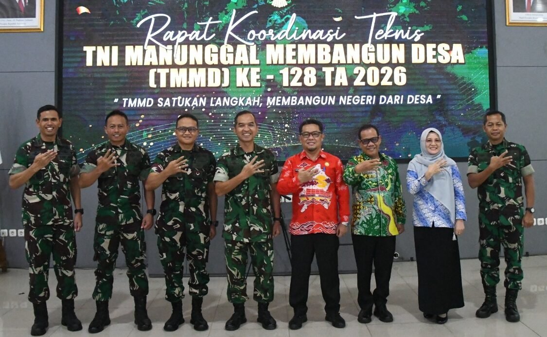 Korem 044/Gapo Pastikan Kesiapan Rakornis TMMD ke-128 Maksimal Korem 044/Gapo Pastikan Kesiapan Rakornis TMMD ke-128 Maksimal