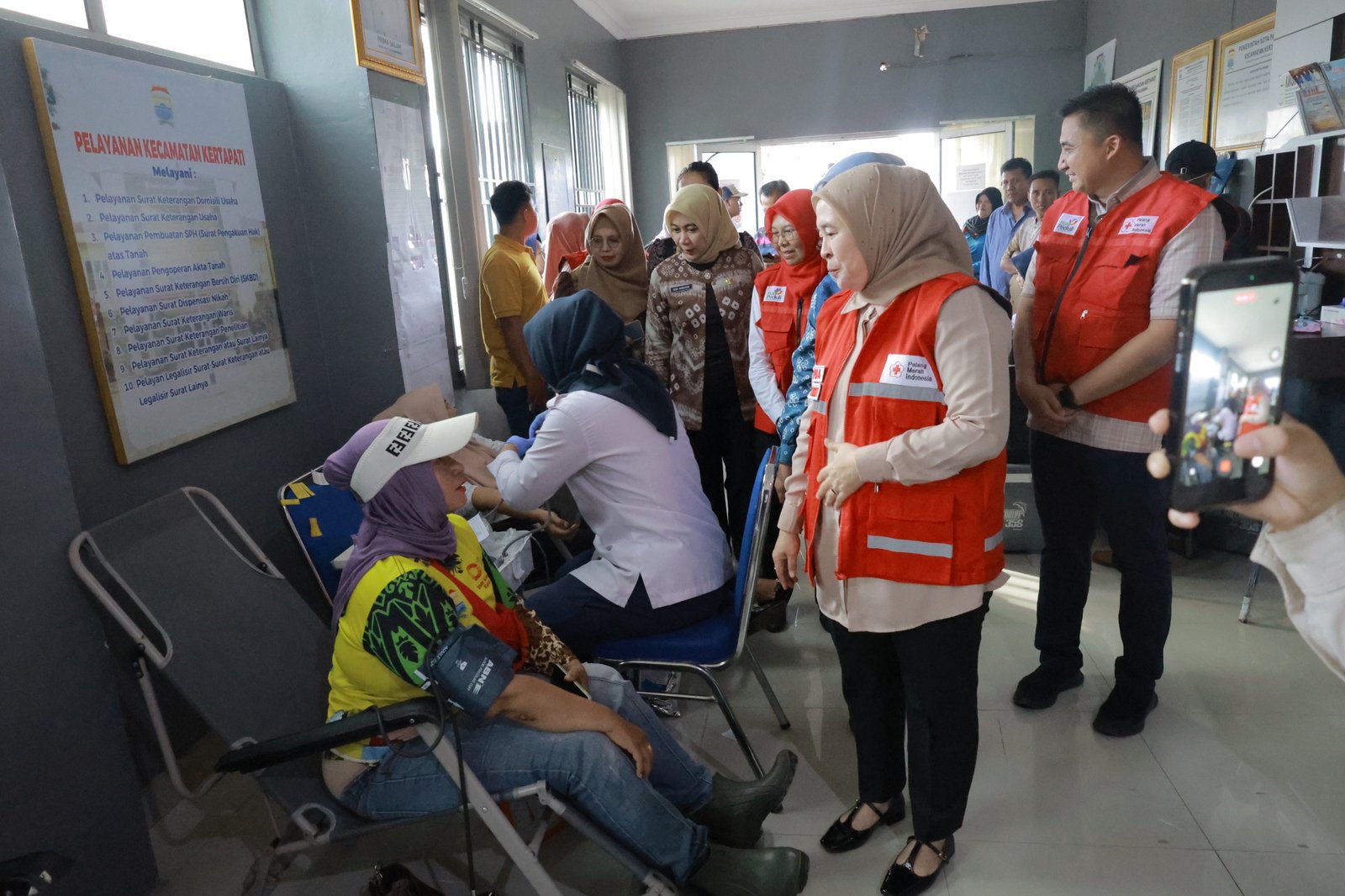 Perkuat Stok Darah, PMI Kota Palembang Sinergi dengan Kecamatan Kertapati