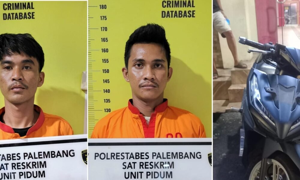 Polrestabes Palembang Bekuk Komplotan Begal Bersenjata Tajam, Empat Pelaku Diburu
