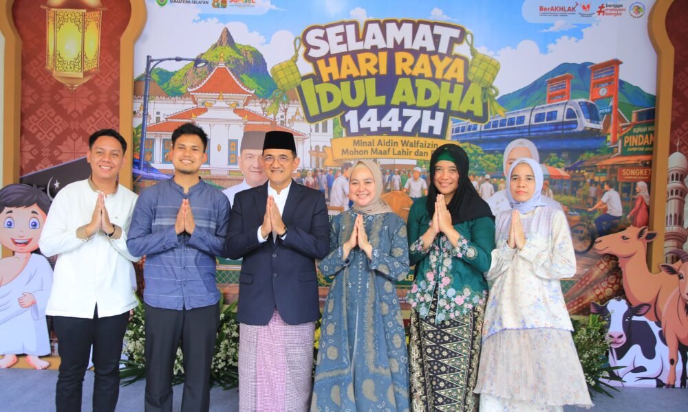 Momentum Iduladha, Sekda Sumsel Edward Candra, Pererat Silaturahmi Lewat Open House