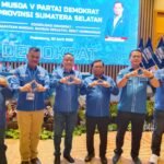 Demokrat Sumsel Solid, Cik Ujang Ditetapkan Aklamasi dan Usung Target Besar