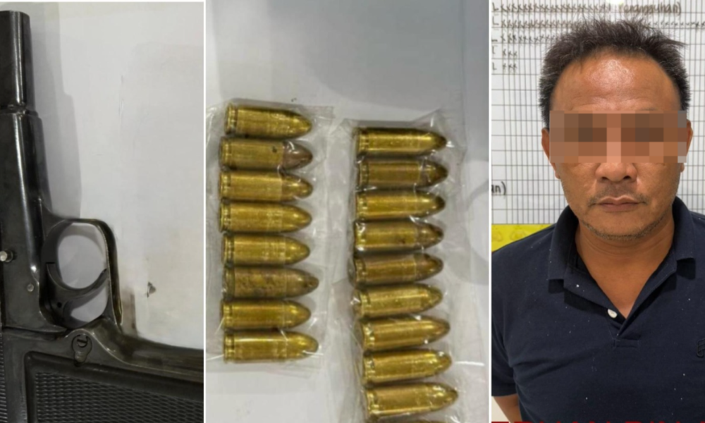 Simpan Pistol dan 18 Amunisi Aktif, Pria di Sungai Lilin Ditangkap Jatanras Polda Sumsel ⠀