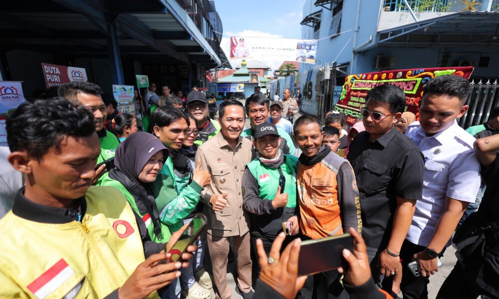 Dukung Kesejahteraan Driver Ojol, Ratu Dewa Hadiri Peresmian Kedai ADO dan Siapkan 500 SIM Gratis