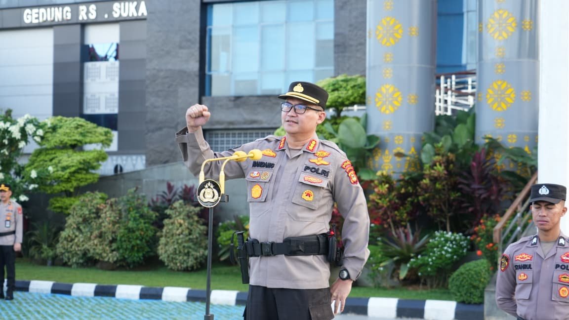 Kedepankan Pelayanan Humanis, Kabid Humas Polda Sumsel Ingatkan Personel Pentingnya Berbuat Baik ⠀