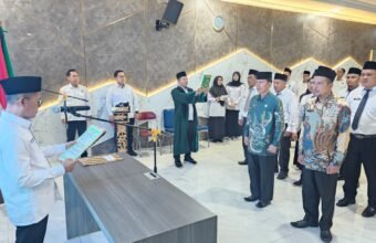 Lantik Pejabat Baru, Kakanwil Kemenag Sumsel Tekankan Peningkatan Layanan KUA dan Humas Lantik Pejabat Baru, Kakanwil Kemenag Sumsel Tekankan Peningkatan Layanan KUA dan Humas