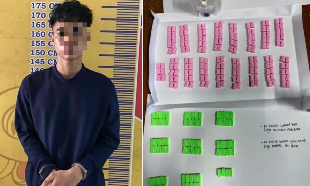 Polisi Sita Ratusan Butir Pil Ekstasi Dua Varian dari Pengedar Muda di Palembang