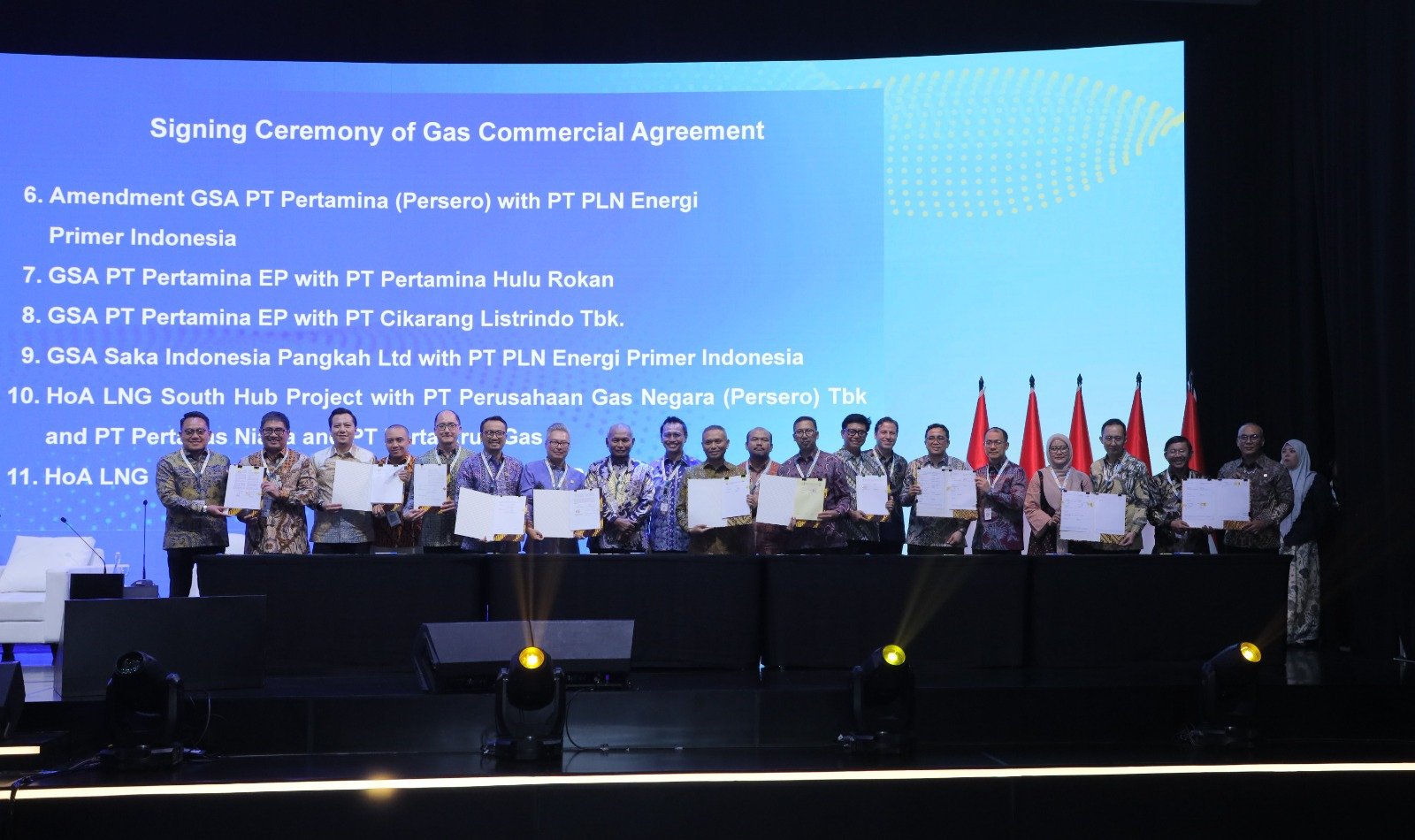 PT Pertamina Hulu Rokan dan PT Pertamina EP Tandatangani Perjanjian Jual Beli Gas di Forum IPA 2026