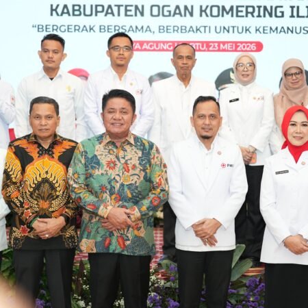 Gubernur Herman Deru Tekankan Legalitas dan Akuntabilitas Saat Lantik Pengurus PMI Empat Daerah