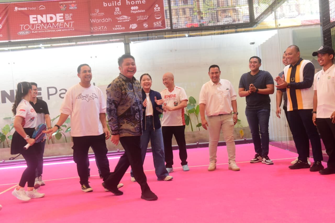 Gubernur Herman Deru Buka Turnamen Padel Ende Vol. 1, Tekankan Sportivitas dan Pererat Silaturahmi