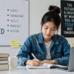 Mengenal Sejarah Pempek Palembang, Kuliner Legendaris yang Tetap Eksis hingga Kini Seorang Gen Z sedang belajar menggunakan laptop sambil membuat catatan sebagai ilustrasi tips mengembangkan diri untuk meraih masa depan gemilang di era digital. (Foto: ilustrasi/AI)