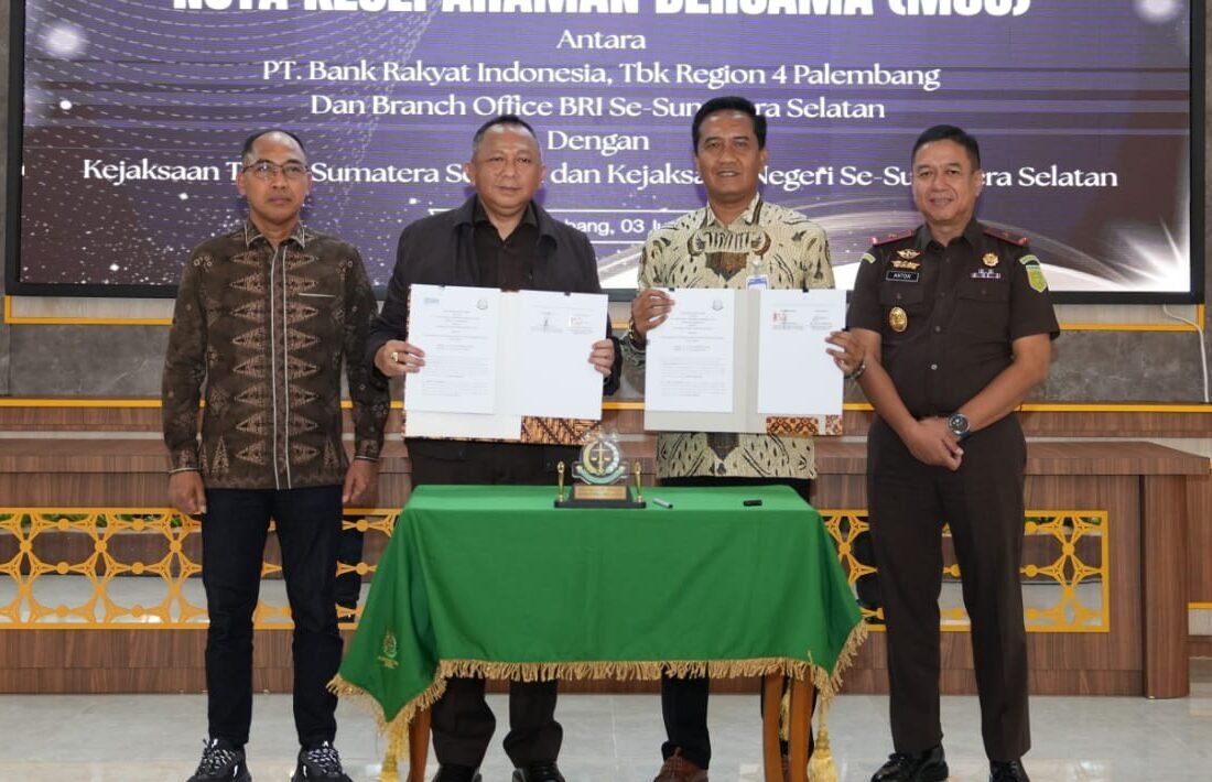 Perkuat Sinergi, BRI Palembang Jalin Kerja Sama Hukum dengan Kejati Sumsel Perkuat Sinergi, BRI Palembang Jalin Kerja Sama Hukum dengan Kejati Sumsel