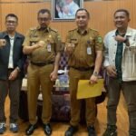 Matangkan Persiapan Pelantikan, JMSI Sumsel Jalin Silaturahmi dengan Kesbangpol