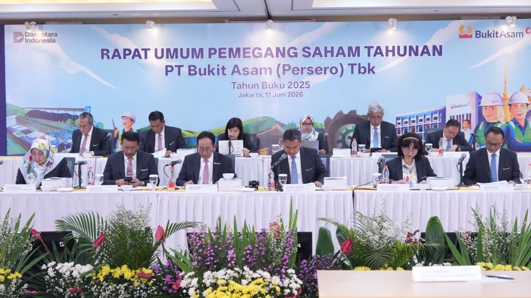 Perkuat Tata Kelola dan Struktur Bisnis, RUPST PTBA Fokus pada Pertumbuhan Berkelanjutan
