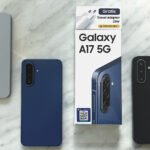 3 pilihan warna Samsung A17 yakni Blue, Grey, dan Black. (Foto: news samsung.com)