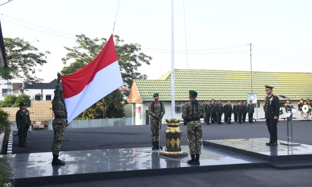 Dari Bumi Sriwijaya, Korem 044/Gapo Kobarkan Semangat Pancasila untuk Indonesia