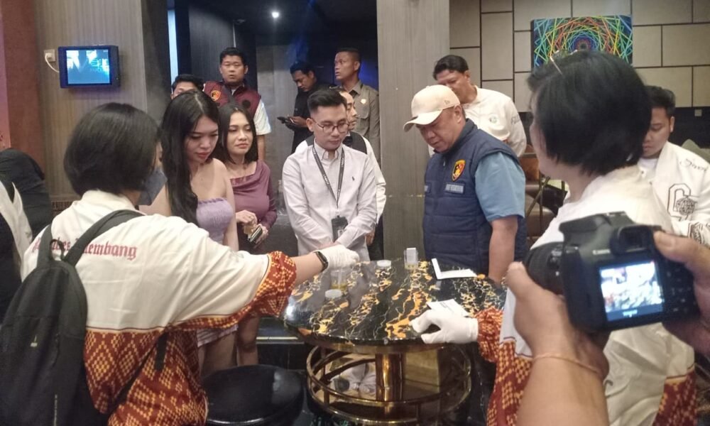 Polisi Geruduk Tempat Hiburan Malam Elite di Kota Palembang, Hasilnya?