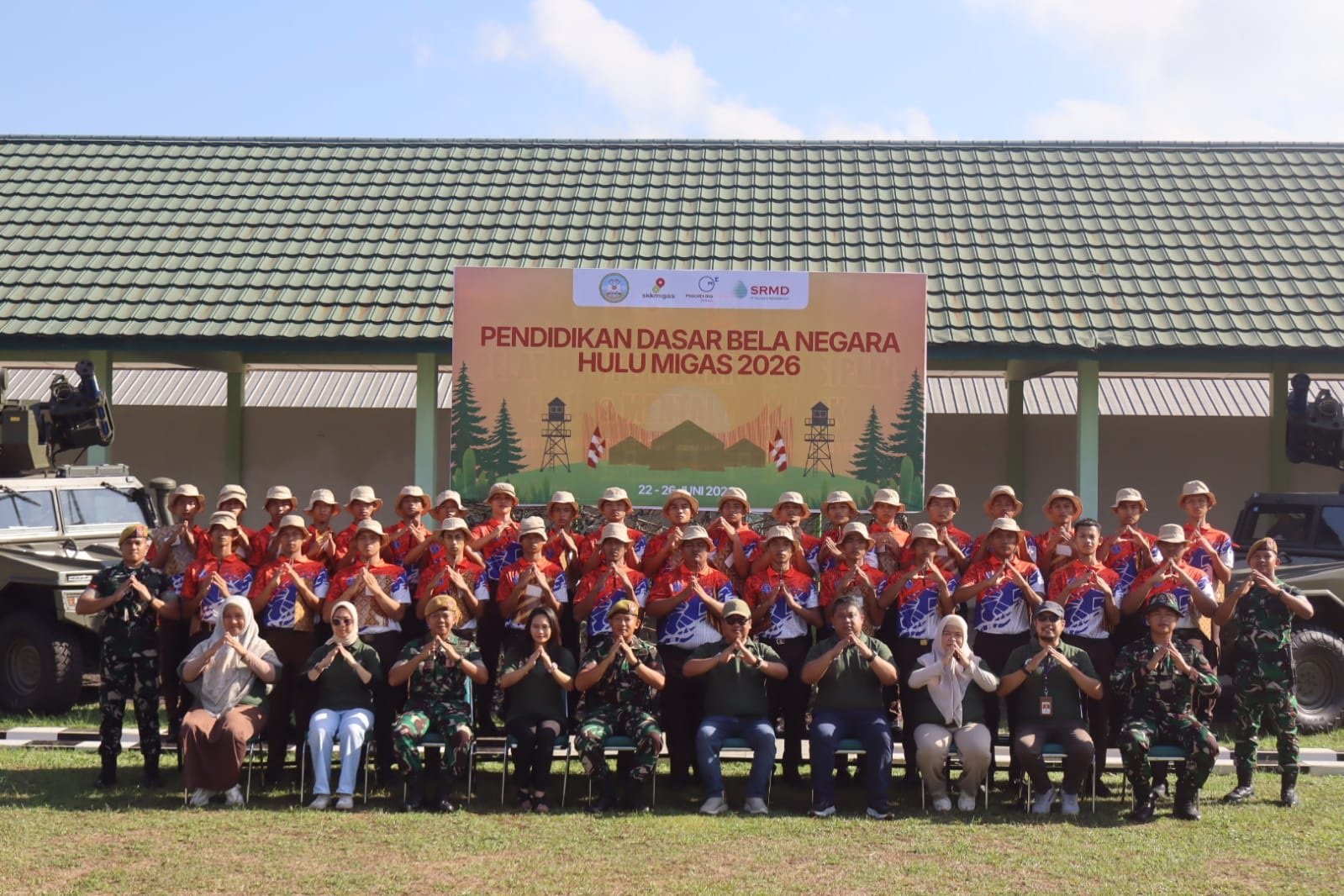 KK Migas bersama KKKS Medco E & P Indonesia (Medco E&P) dan KKKS Sele Raya Merangin Dua (SRMD) menggelar sosialisasi usaha hulu migas kepada siswa sekolah menegah atas bersama Batalyon Arhanud 12/SBP. (Foto: Yulie/Sriwijayaterkini.co)
