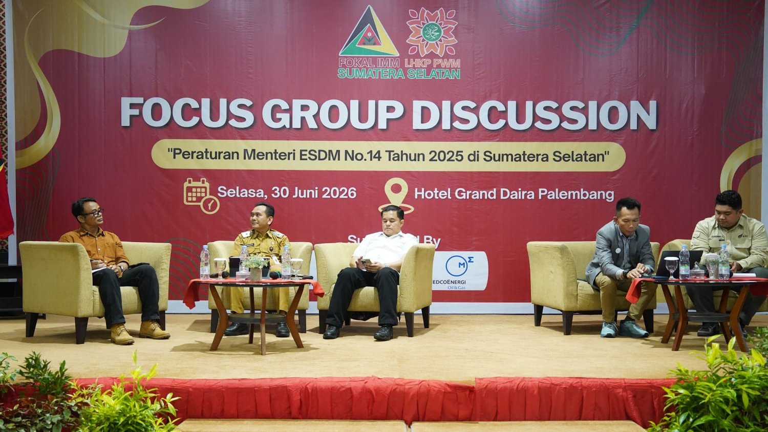 Kegiatan yang digelar Selasa, 30 Juni 2026 ini berlangsung di Hotel Grand Dila Palembang dan diselenggarakan oleh FW Lokal IMM Sumsel bekerja sama dengan LHKPN PW Muhammadiyah. (Foto: Yulie)