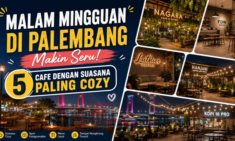 Malam Mingguan di Palembang Makin Seru! Ini 5 Cafe dengan Suasana Paling Cozy. (Foto: dok/majalah.sriwijayaterkini.co)