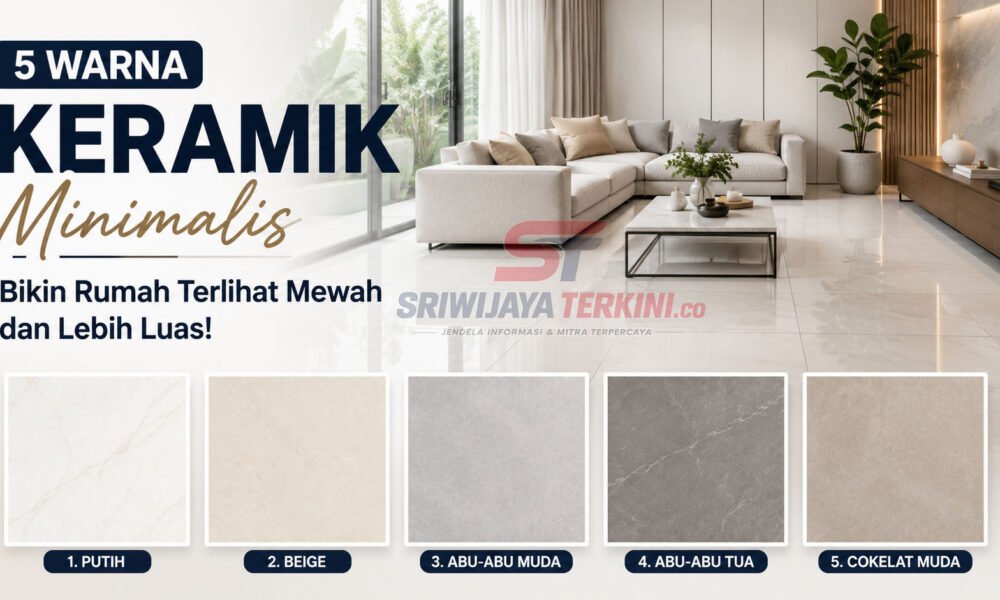 5 Warna Keramik Minimalis yang Bikin Rumah Terlihat Mewah dan Lebih Luas. (Foto: istimewa)