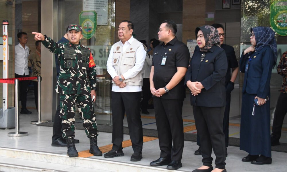 Profesional dan Terpadu, Danrem 044/Gapo Pimpin Pengamanan VVIP Kunker Wapres RI