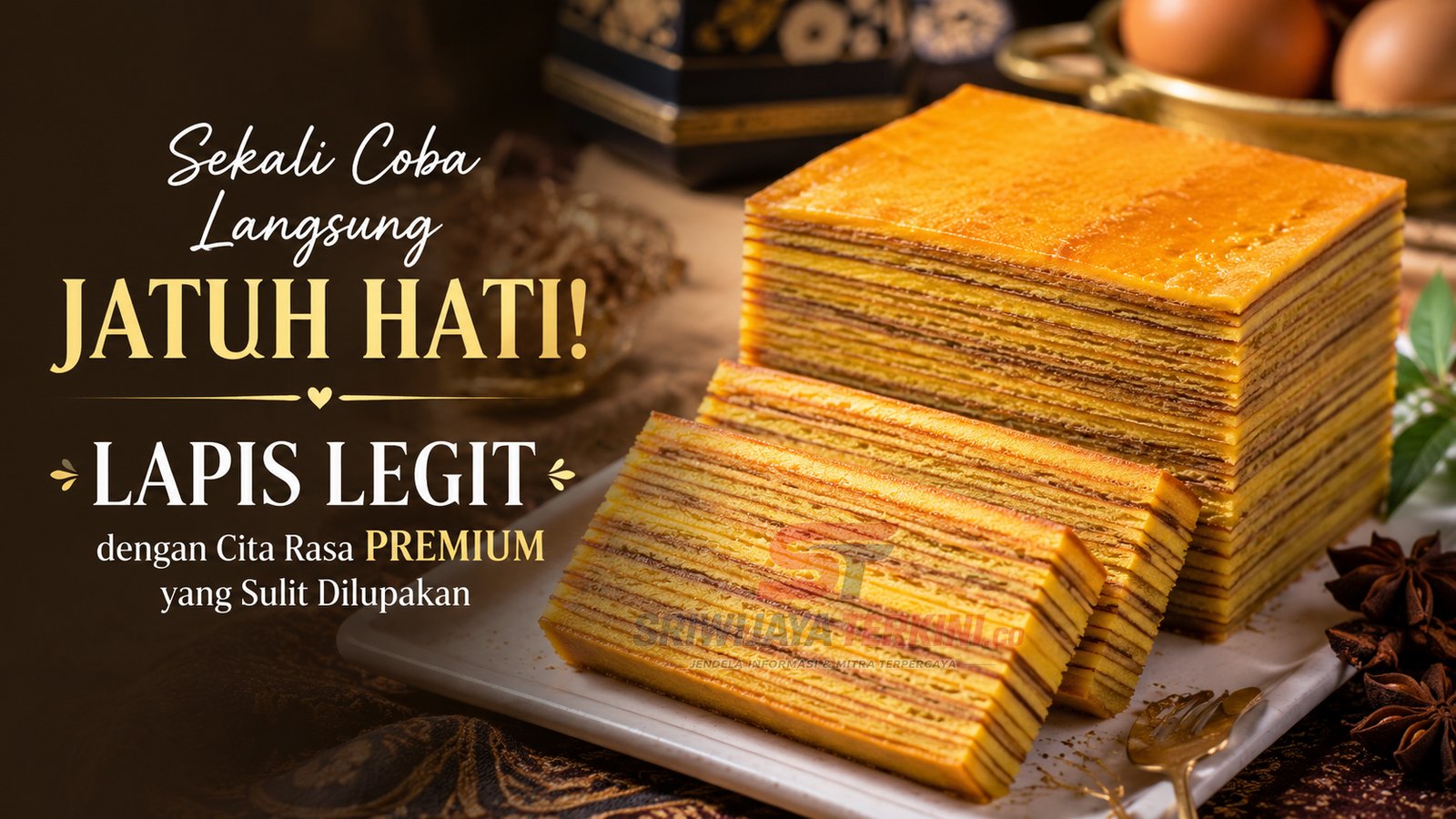 Sekali Coba Langsung Jatuh Hati! Lapis Legit dengan Cita Rasa Premium yang Sulit Dilupakan Sekali Coba Langsung Jatuh Hati! Lapis Legit dengan Cita Rasa Premium yang Sulit Dilupakan. (Foto: istimewa)