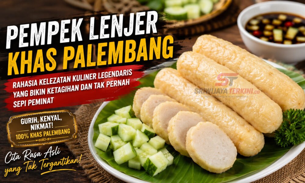 Pempek Lenjer Khas Palembang. (Foto: ilustrasi)