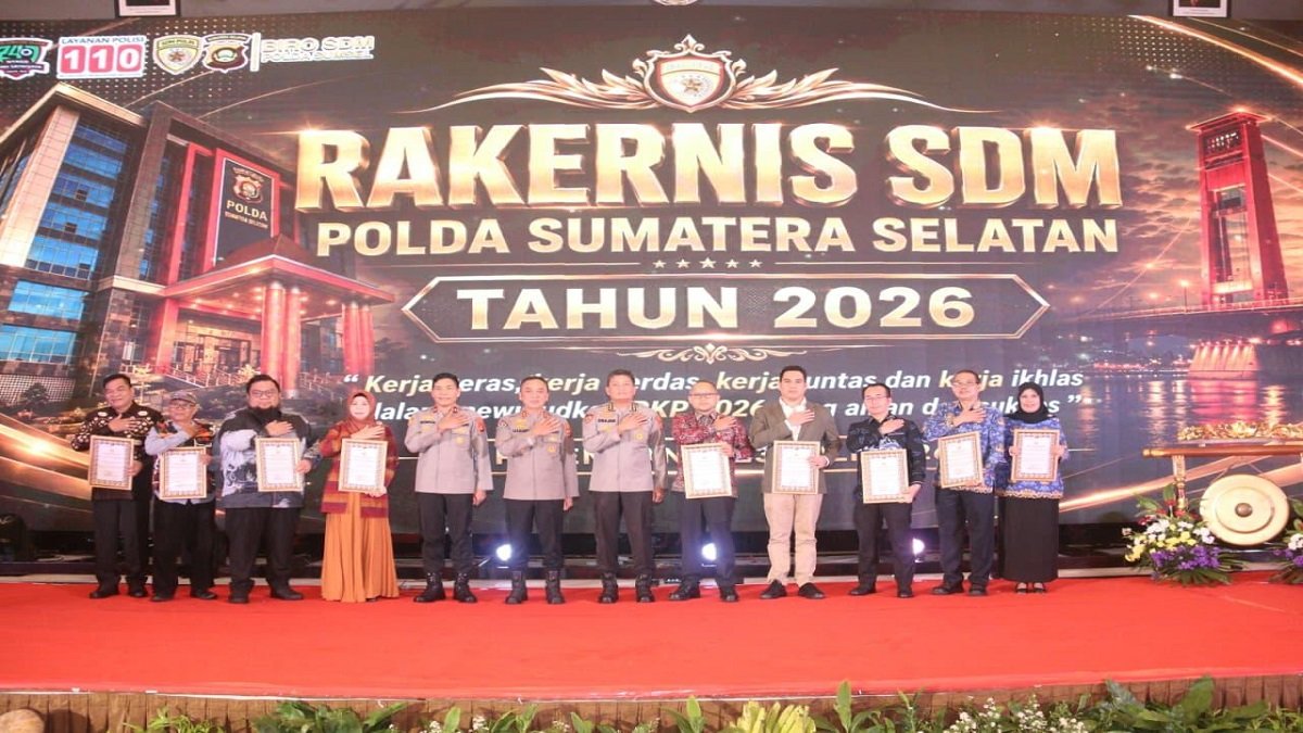 Polda Sumsel Apresiasi Polres Berprestasi dan Mitra Strategis Pendukung Ketahanan Pangan Nasional