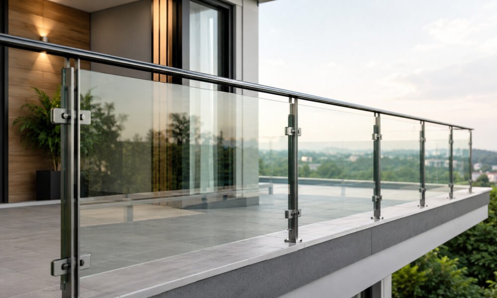Memang Terlihat Aesthetic! Ini 5 Kekurangan Railing Kaca yang Wajib Anda Ketahui Sebelum Memasang Railing kaca kini menjadi salah satu pilihan favorit dalam desain rumah modern. (Foto: istimewa)