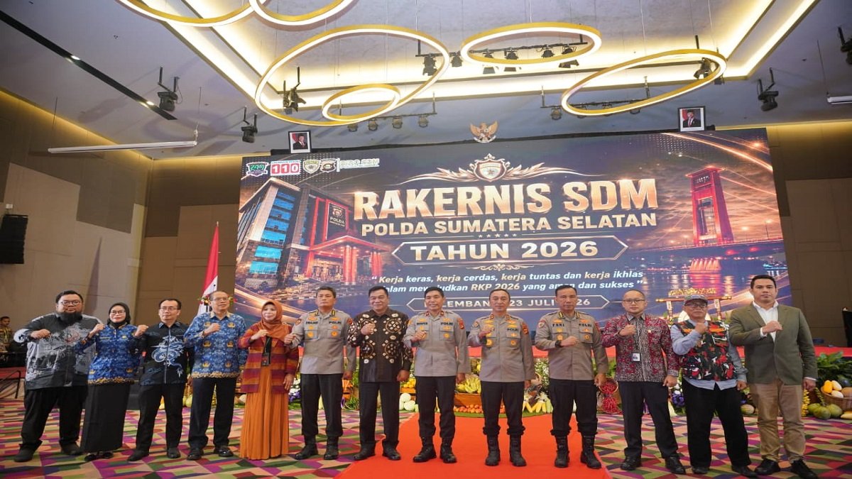 Kapolda Sumsel Buka Rakernis SDM 2026, Tekankan Integritas dan Adaptasi AI untuk Wujudkan Polri Presisi