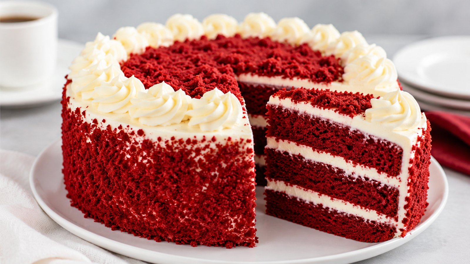 Red Velvet Cake, Dessert Mewah dengan Rasa Lembut yang Bikin Ketagihan Red Velvet Cake, Dessert Mewah dengan Rasa Lembut yang Bikin Ketagihan. (Foto: istimewa)