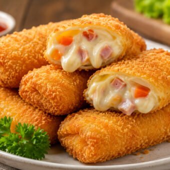 Risol Mayo Lumer rasanya yang gurih, renyah, dan bikin ketagihan. (Foto: Istimewa)
