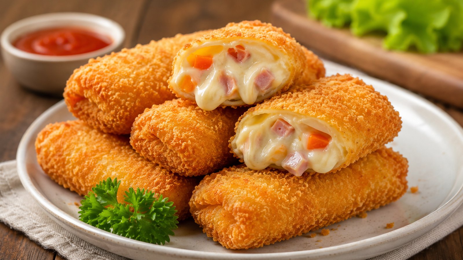 Risol Mayo Lumer yang Lagi Viral, Gurih, Renyah, dan Bikin Ketagihan! Risol Mayo Lumer rasanya yang gurih, renyah, dan bikin ketagihan. (Foto: Istimewa)