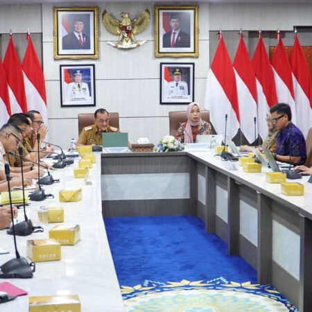 Sekda Sumsel Edward Candra Buka Diskusi Kajian Studi Lobbying Politik dan Regulasi Bersama KPK RI