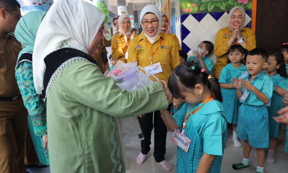 Bunda PAUD Palembang Hadiri MPLS Ramah Anak di Paramount School, 154 Siswa Baru Mulai Tahun Ajaran 2026–2027