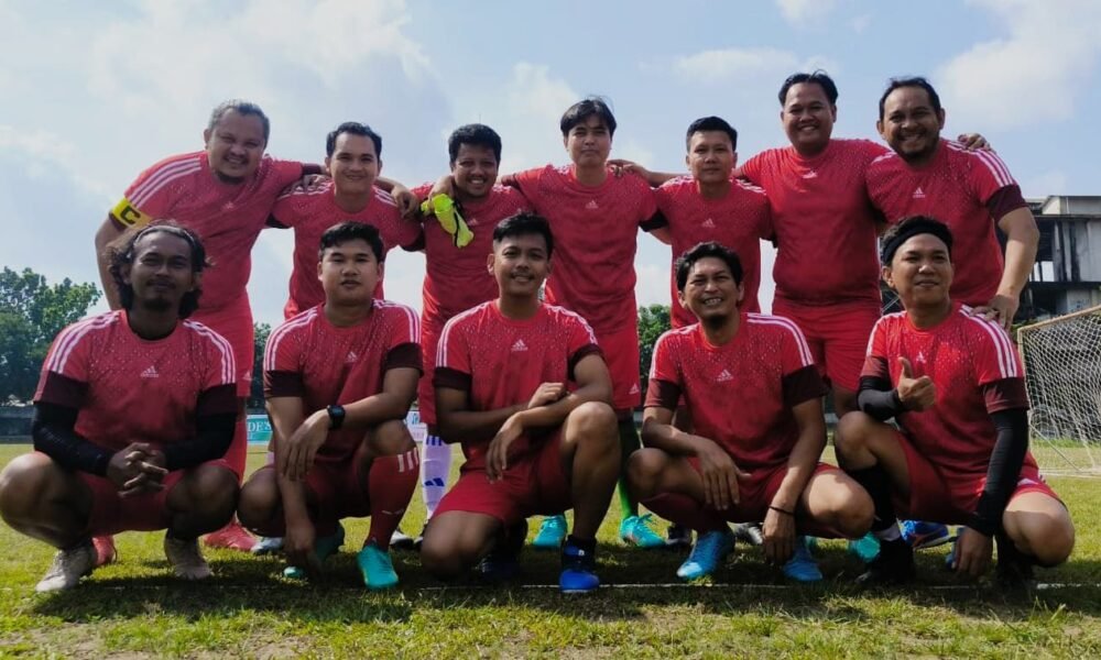Mini Soccer IJTI Sumsel 2026, Squad Polda Sumsel Lolos ke Semifinal sebagai Juara Grup
