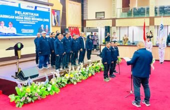 JMSI Sumsel Periode 2025-2030 Resmi Dilantik, Komitmen Wujudkan Pers Digital Profesional